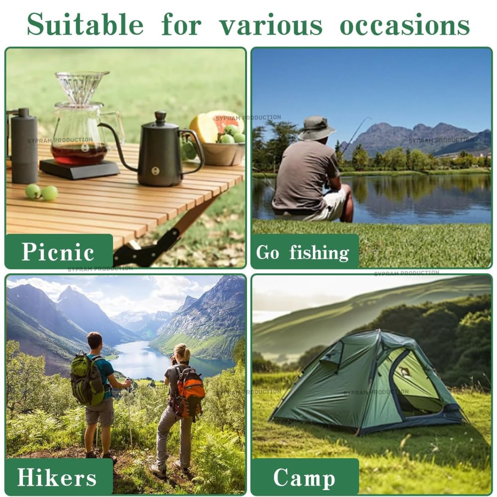Folding Stool Chair,Camping Stool,Portable Folding Stool with Carry Bag