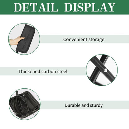 Folding Stool Chair,Camping Stool,Portable Folding Stool with Carry Bag