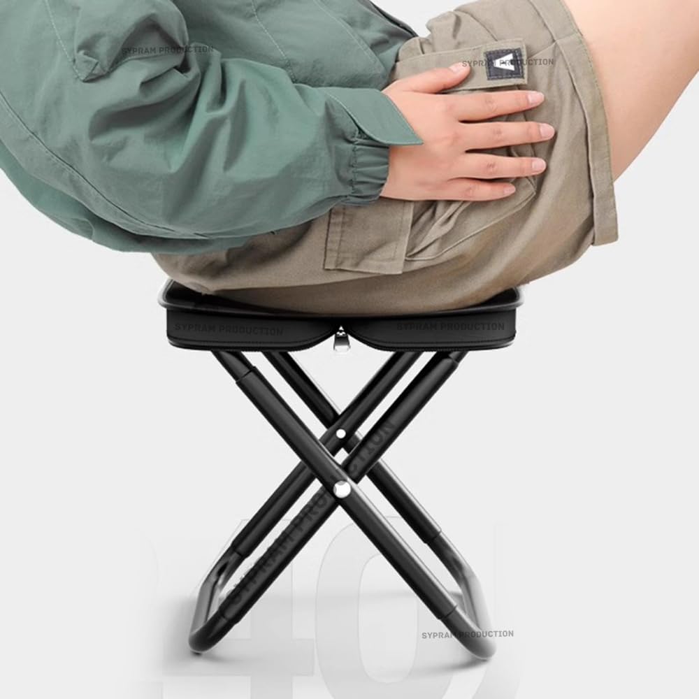 Folding Stool Chair,Camping Stool,Portable Folding Stool with Carry Bag