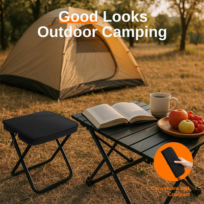 Folding Stool Chair,Camping Stool,Portable Folding Stool with Carry Bag