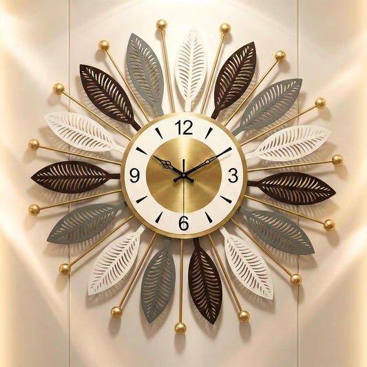 Decor Premium Metal Wall Clock for Home