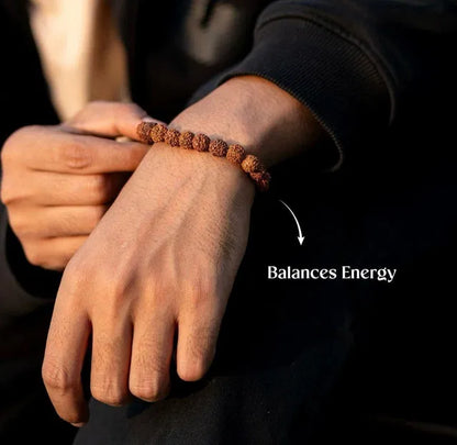 7 Mukhi Rudraksha Bracelet