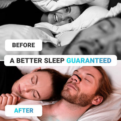 Magnetic Nose Strips for Breathing & Snoring Relief | Anti Snoring Nasal Dilator Clip for Better Sleep & Easy Breathing